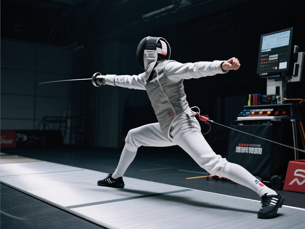 雷声启迪:击剑运动融入健康早操新灵敏训练 击剑与敏捷性训练的核心动作
击剑运动特